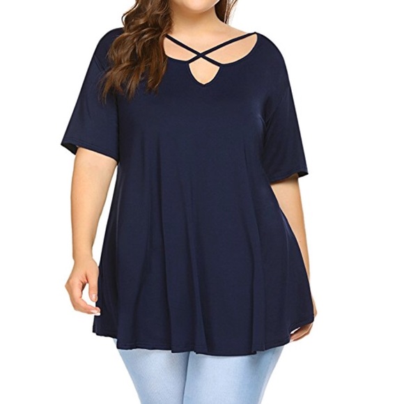 Tops | Gorgeous Trinity Detailed Plus Blouse | Poshmark